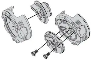 nstall the rear end plate