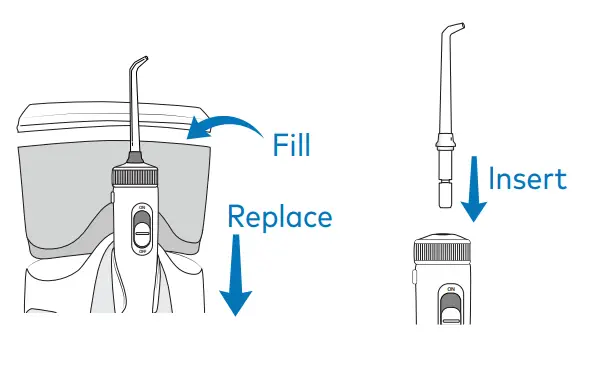 waterpik WP-100 Water Flosser Electric Dental - figure 1