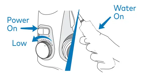 waterpik WP-100 Water Flosser Electric Dental - figure 3