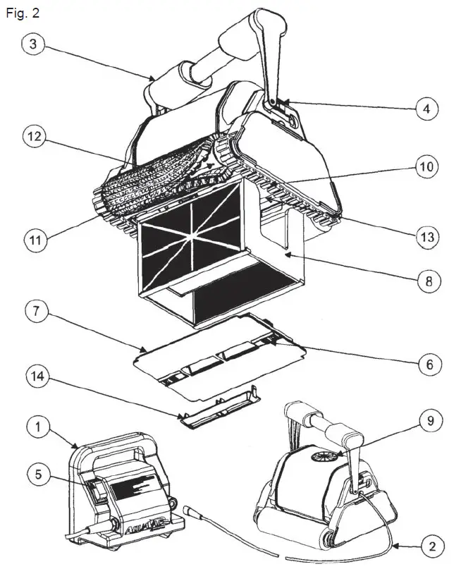 HAYWARD-061000-Swimming-Pool-Cleaner-fig 2