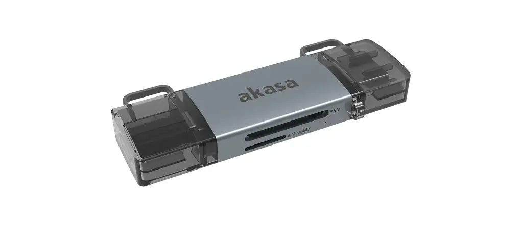 Akasa Ak-cr-12 2-in-1 Usb 3.2 Otg Dual Card Reader User Manual Akasa Ak-cr-12 2-in-1 Usb 3.2 Otg Dual Card Reader User Manual