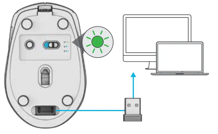 JLAB Go Charge Mouse - Fig1
