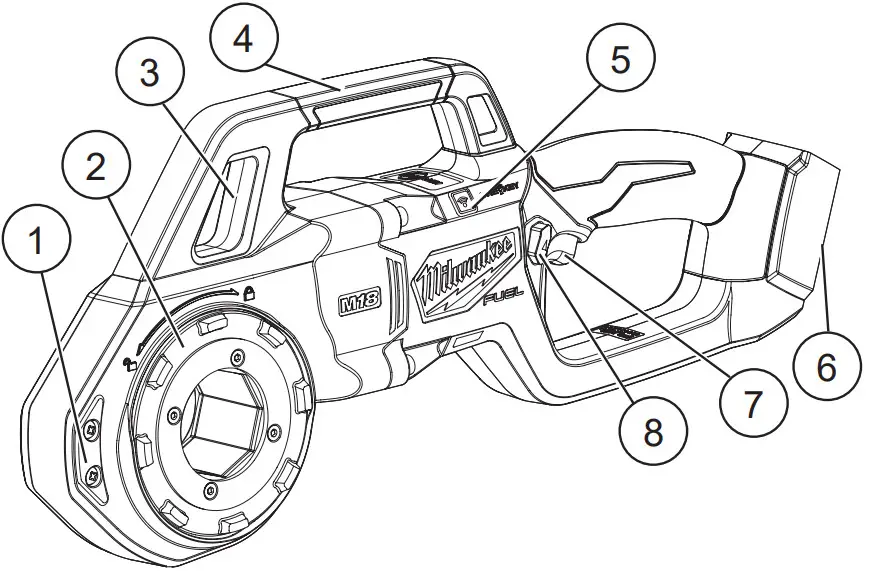 Milwaukee M18 18 Volt Lithium Ion Brushless Cordless - DESCRIPTION