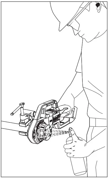 Milwaukee M18 18 Volt Lithium Ion Brushless Cordless - near moving