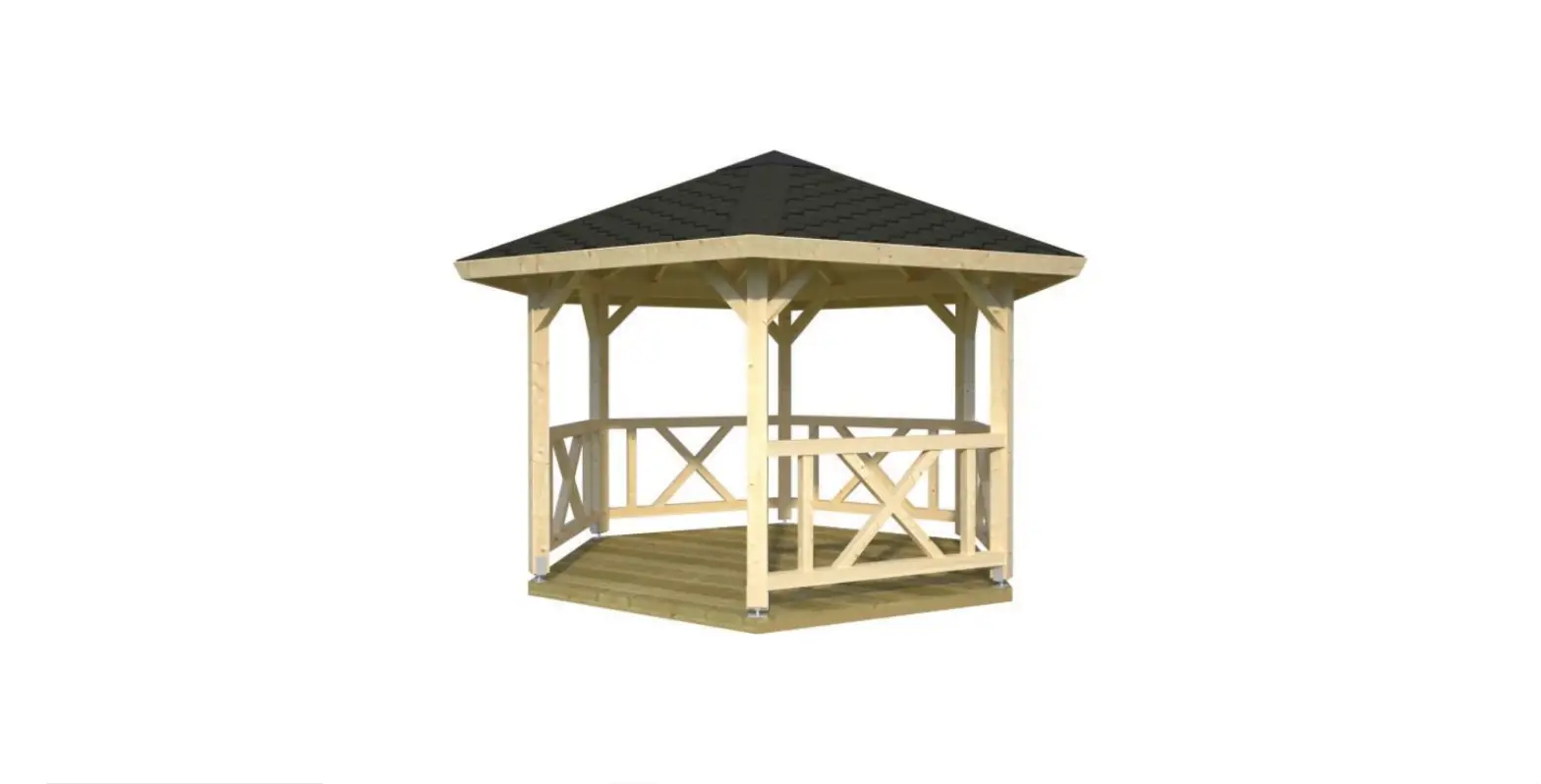 Modularo Pa192011 Wooden Garden Gazebos Instruction Manual