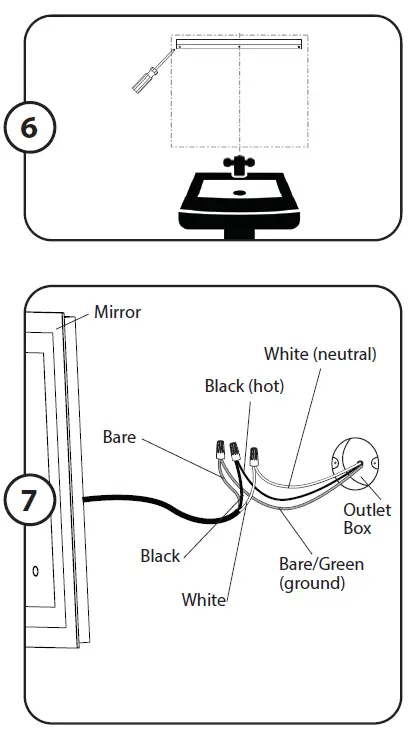 PROMINENCE HOME 59004 LED Lighted Mirror 5