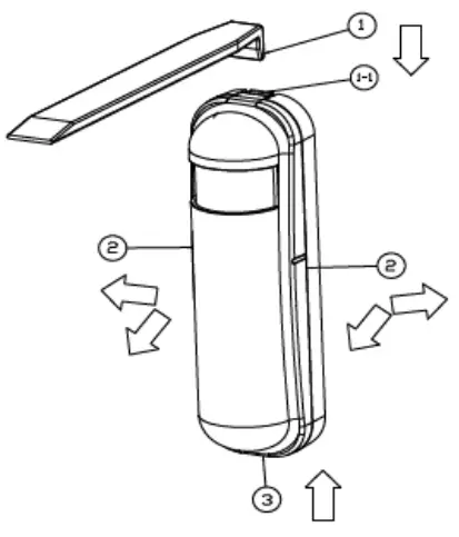 Philio Tech PHI_PST02-1C 3 in 1 Sensor Door - 1