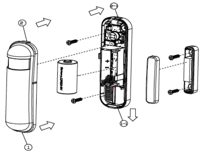 Philio Tech PHI_PST02-1C 3 in 1 Sensor Door - 2