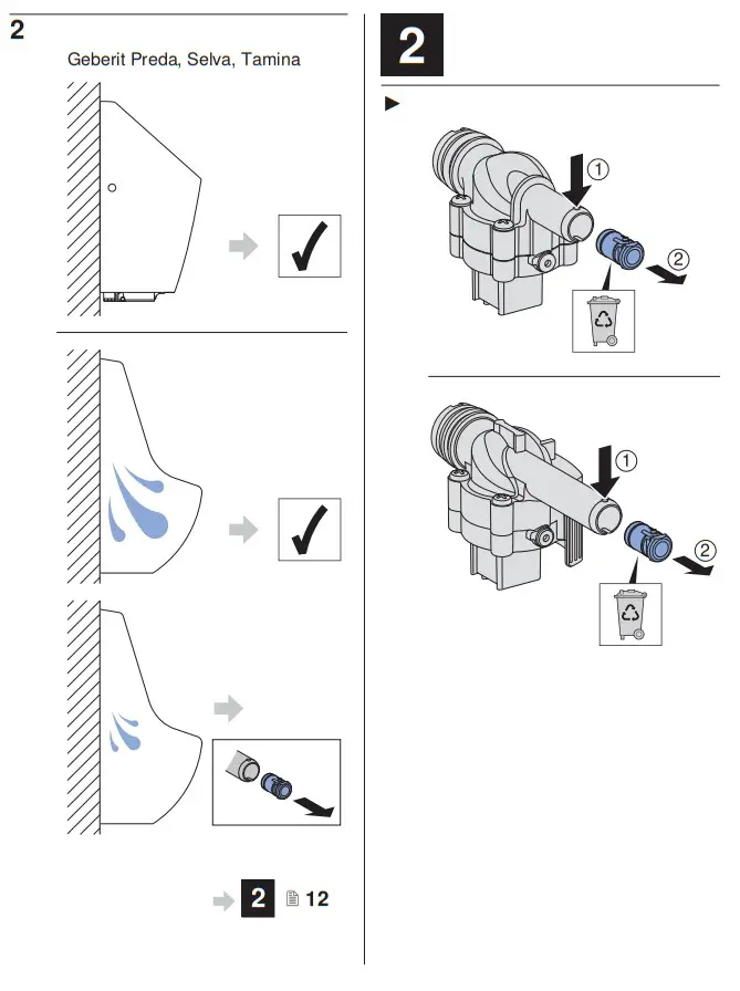 GEBERIT Type 360 Bottom Connection Filling Valve - fig 11