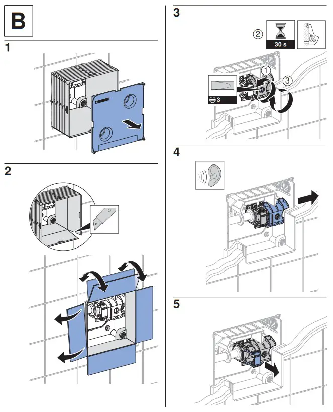 GEBERIT Type 360 Bottom Connection Filling Valve - fig 6