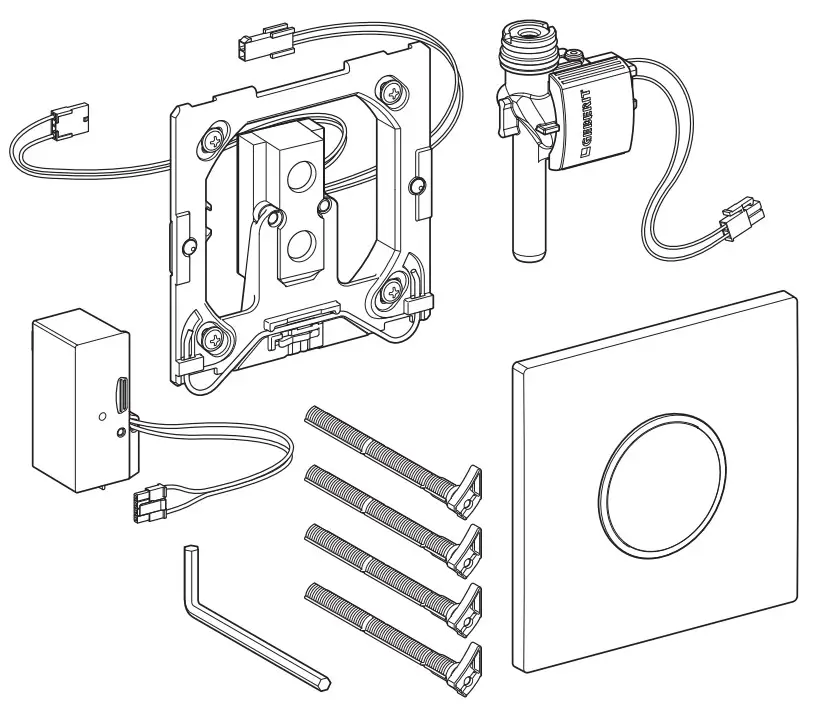 GEBERIT Type 360 Bottom Connection Filling Valve