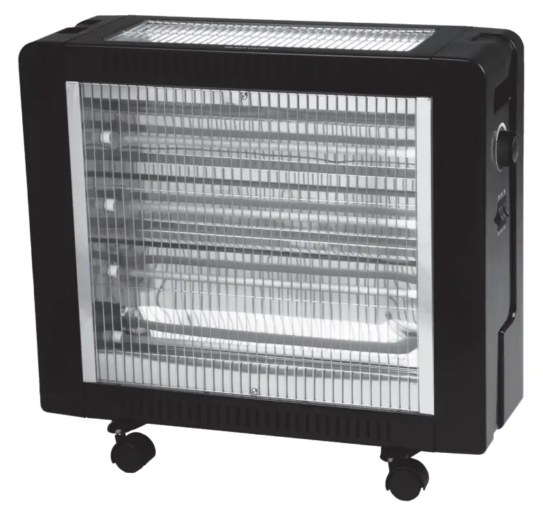 AHH88-AIM 5 Bar Quartz Heater