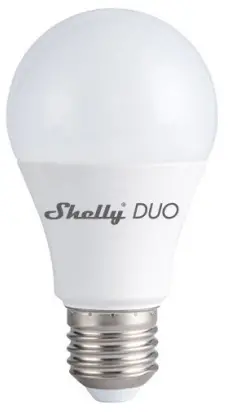 Shelly Duo Smart LED White Bulb -