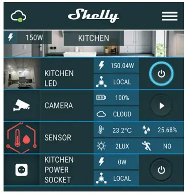 Shelly Duo Smart LED White Bulb - Device Settings