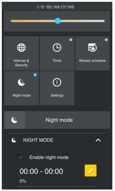 Shelly Duo Smart LED White Bulb - Present time