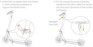 FIG 4 Assembling Your KickScooter