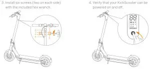 FIG 5 Assembling Your KickScooter