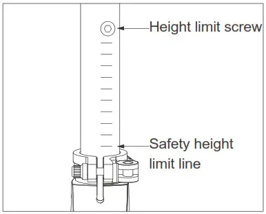 BLAUPUNKT FIETE 500 Folding Electric Bike - saddle height 2