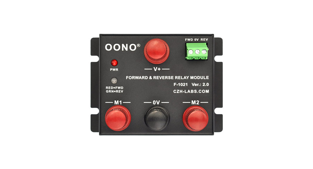 Oono 50 Amp Forward & Reverse Relay Module User Manual Oono 50 Amp Forward & Reverse Relay Module User Manual