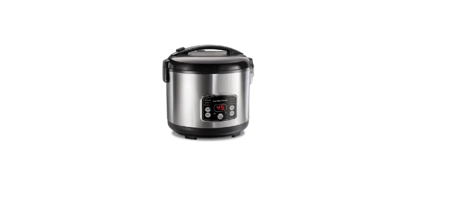 Hamilton Beach Rice Cooker & Food Steamer 2–14 Cup Food Capacity User Manual