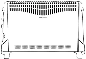 Russell Hobbs RHCVH4001 1800W Convection Heater