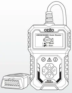 ozito OBD2 Code Reader - fig