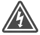 Risk of electric shock