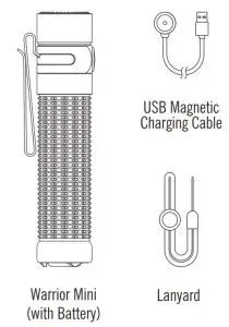 OLIGHT Warrior Mini Flashlight - box