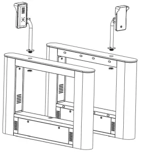 Install on barrier gate 