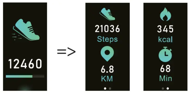 GUARDO GUA1067555 Fit Coach Viva Smartwatch - FIGURE 8