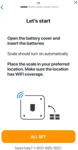 DARIO Smart Weight Scale - batteries