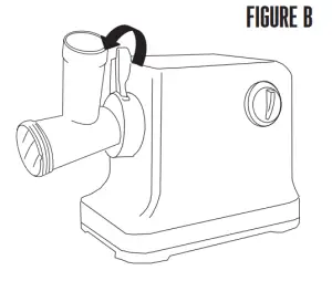 WESTON 33 1301 W 12 Electric Meat Grinder and Sausage Stuffer - figure 3