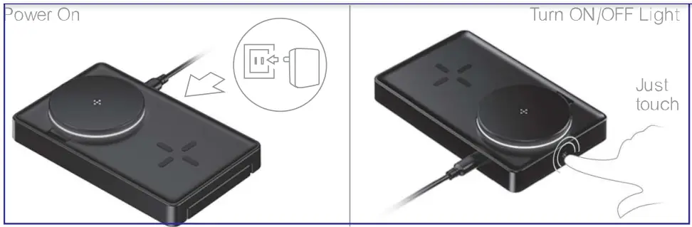 Guanyu GY Z10 3 In 1 Foldable Magnetic Wireless Charger - figure 22