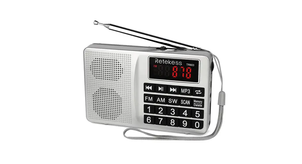 Retekess Tr603 Fm/am/sw Multiband Radio Mp3 Speaker User Manual