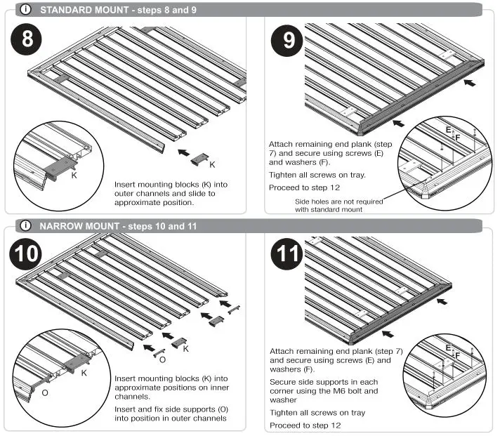 TITANTRAY Flat Tray Kit - BUILD YOUR FLAT TRAY 2