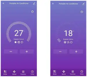 TESLA WiFi Function Portable Type Air Conditioner - AIR CONDITIONER CONTROL 2
