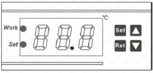 Wagner AL8010F Refrigeration or Heating Digital Thermostat fig-1