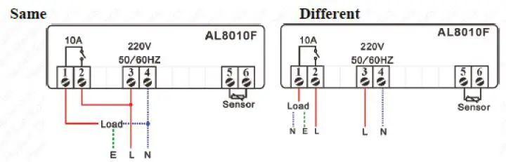 Wagner AL8010F Refrigeration or Heating Digital Thermostat fig-3