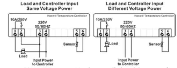 Wagner AL8010F Refrigeration or Heating Digital Thermostat fig-4