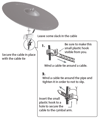 Roland CY-18DR V-Cymbal Digital Ride fig 6
