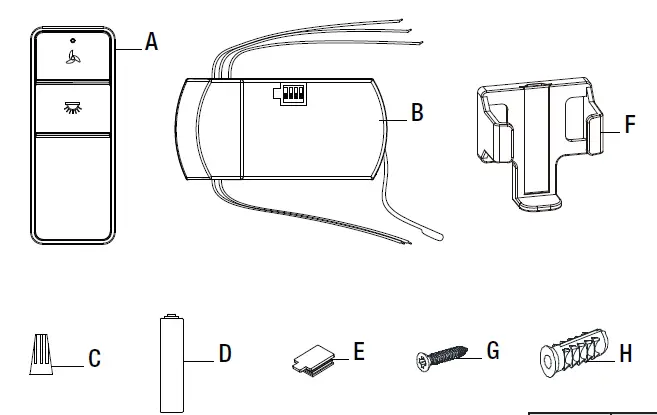 HAMPTON BAY 98101 Universal Remote Control fig 2