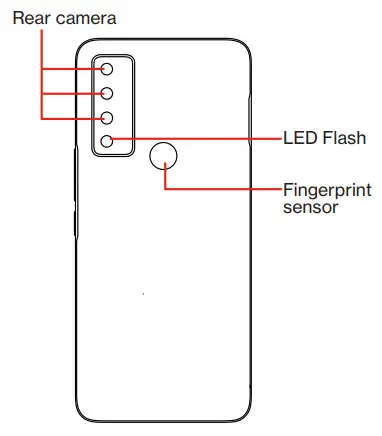 TCL-T781S Smartphone- Rear camera