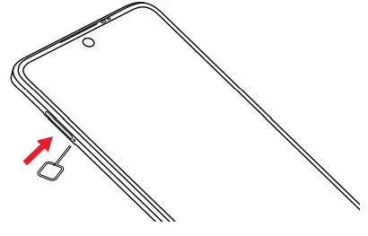 TCL-T781S Smartphone- microSD card