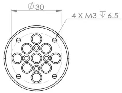 Elephant Robotics MyCobot Six Axis Collaborative Robot Arm - End Assembly