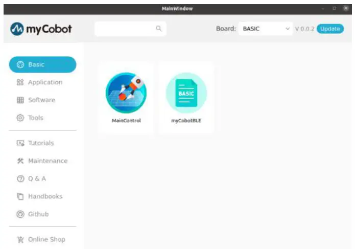 Elephant Robotics MyCobot Six Axis Collaborative Robot Arm - shown below