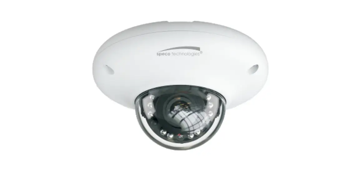 Speco Technologies O4p4 4mp Outdoor Network Mini Dome Camera With Night Vision User Guide