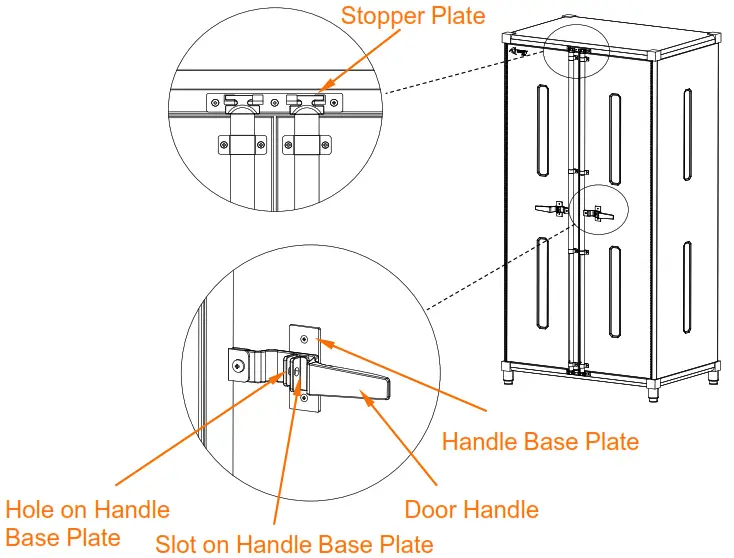 Trinity Pro 36” Locker Cabinet- 10