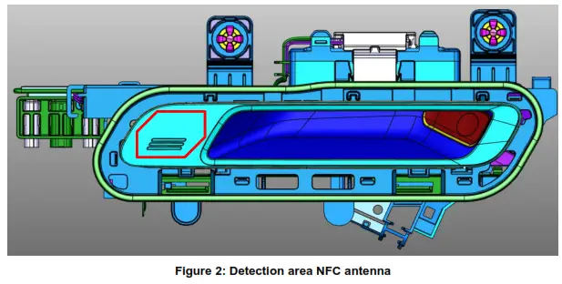 Huf FLBTAGE BMW Door Handle - NFC antenna