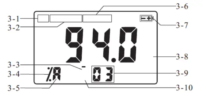 SAUTER SU 130 Sound Level Meter - Function