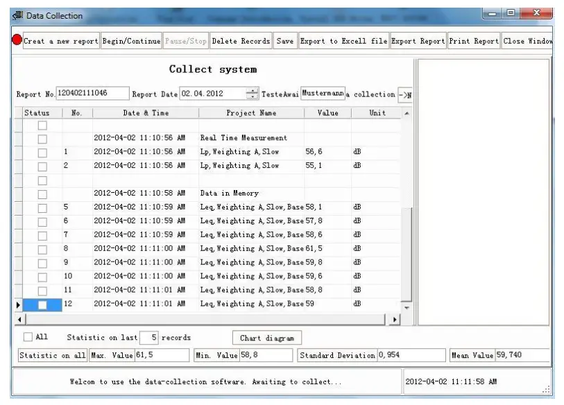 SAUTER SU 130 Sound Level Meter - app 4